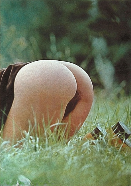 A schoolgirl from the 70s era poses for a variety of naughty solo shoots 72975295