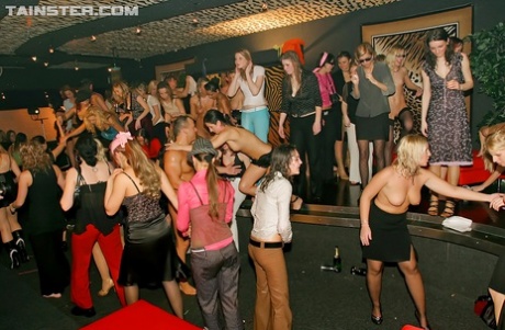 Lecherous doxies getting wild at the wet groupsex party with hung lads 90016150